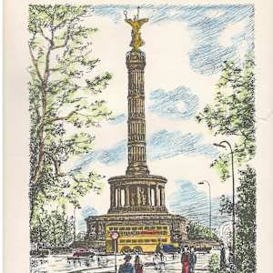 Siegessäule, Berlin by Erhard Kirschstein, Image 4.