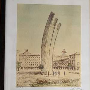 Luftbrücke Berlin - Templehof (Variation 2) by Erhard Kirschstein, Image 1.
