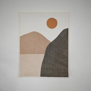 Cannon Beach Wall Quilt by Juli R Vignola