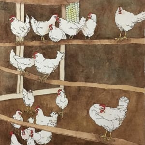 CHICKENS by CATHY KLUTHE