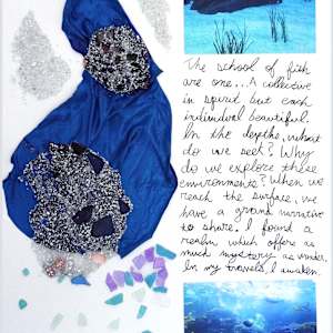 In Depths of the Realm - Assemblage by Michael Hanna