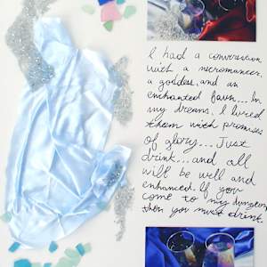 Necromancer, Goddess & Enchanted Faun - Assemblage by Michael Hanna