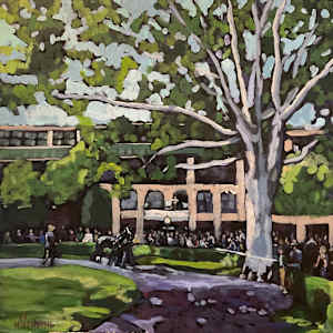 Keeneland Paddock 2025 by Heidi Vermeil