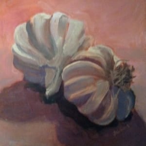 Still Life - Garlic Clove by Brenda Short