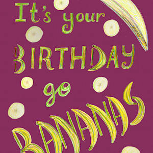 Go bananas by Janet Danforth, Image 1.