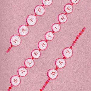 Galentines Beads by Janet Danforth, Image 1.
