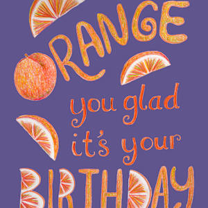 Orange you glad by Janet Danforth, Image 1.
