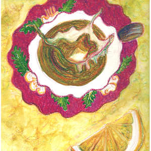 Tea cup splash by Janet Danforth, Image 1.