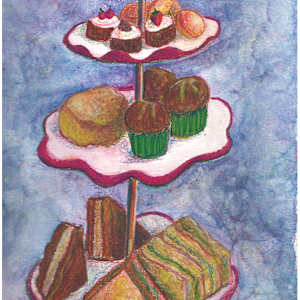 Tea party snacks by Janet Danforth, Image 4.