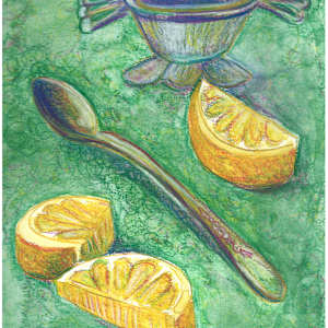 Tea strainer and lemons by Janet Danforth, Image 8.