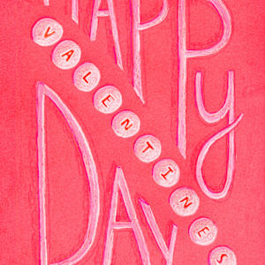 Valentines Beads by Janet Danforth, Image 1.