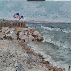 July 4th Buccaneer Beach by Karla Mulry