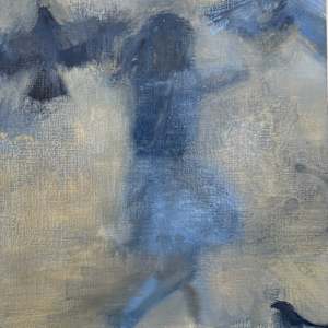 Bird Girl ( framed) by Rebecca Goldberg, Image 1.
