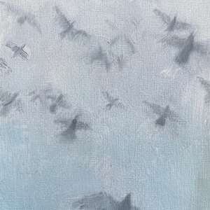 Hope is a thing with feathers (framed) by Rebecca Goldberg, Image 1.
