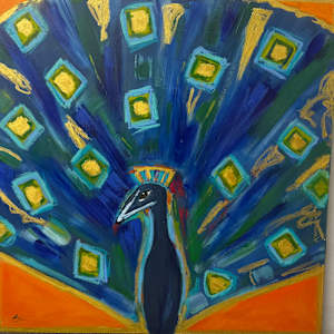 The Peacock #2 by Erin Bowling, Image 1.