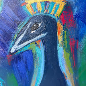 The Peacock #2 by Erin Bowling, Image 2.