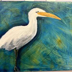 Egret Looking for Lunch #2 by Erin Bowling, Image 3.