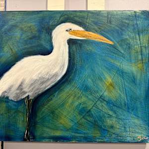 Egret Looking for Lunch #2 by Erin Bowling, Image 4.