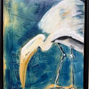 Egret Looking for Lunch #1 by Erin Bowling, Image 3.