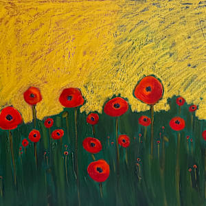 Orange Poppies by Erin Bowling, Image 1.