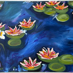 Waterlillies on the Horizontal by Erin Bowling, Image 2.