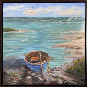 Hidden Cove by Julee Everett  Image: Hidden Cove - Framed