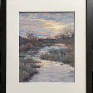Marsh Sunrise by Julee Everett  Image: Marsh Sunrise - Framed