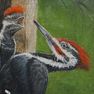 Proud Papa by Julee Everett  Image: Proud Papa - Detail