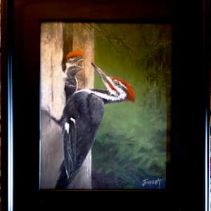 Proud Papa by Julee Everett  Image: Proud Papa - Framed