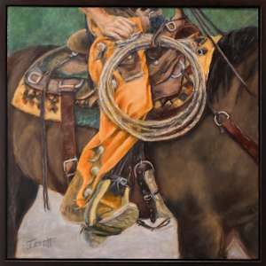 Working by Julee Everett  Image: Working - Framed