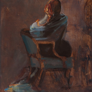 Blue Chair by Donna Lee Nyzio