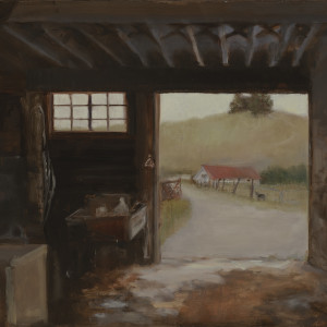 In the Barn by Donna Lee Nyzio