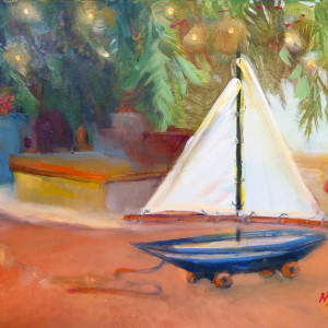 Toy Boat by Donna Lee Nyzio