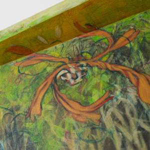 Dip in the Hedge by Darwin Nordin  Image: detail, upper left