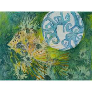 Intertidal Repose Interval 7 by Darwin Nordin  Image: 16" x  20" mat