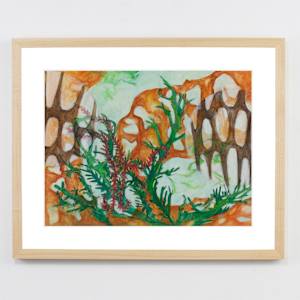 Intertidal Repose Interval 8 by Darwin Nordin  Image: 16" x  20" matted and framed