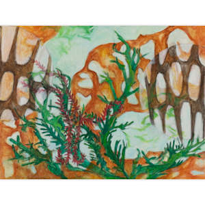 Intertidal Repose Interval 8 by Darwin Nordin  Image: 16" x  20" mat