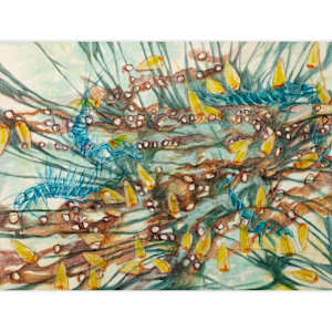 Riparian Repose Interval 8 by Darwin Nordin  Image: 16" x 20" mat