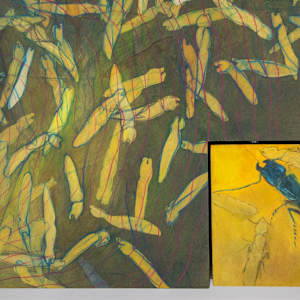 Thrum by Darwin Nordin  Image: detail  of attached panel