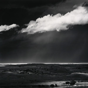 View East to the Great Plains From Cimarron, N.M. by Ansel  Adams