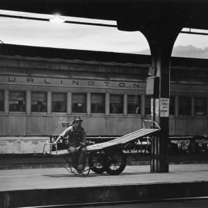 Platform at Union Station by Bill Holcomb