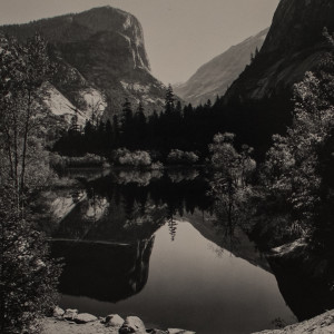 Mirror Lake by Ansel  Adams