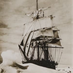 The Terra Nova Icebound by Herbert Ponting