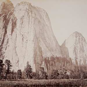 Cathedral Rock, 2678 Feet by Carlton Watkins