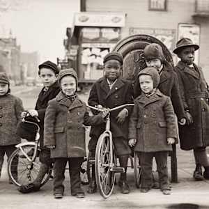 Tricycle Boys Hangout by Joe Schwartz