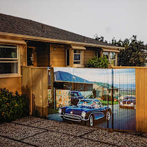 Chuck's Corvette by Annette LeMay Burke