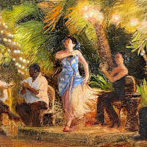 Flamenco in the Caribbean by Janice Wagner, Image 1.