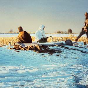 101	The Goose Hunters	6'x8'	Acrylic by Don Coen, Image 1.