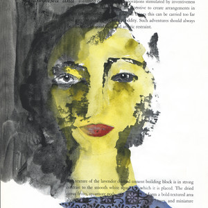 Lady in Blue by Debbie Warnock 