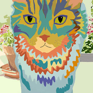 Psychedelic Buddy by Debbie Warnock